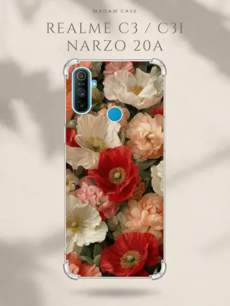 Чехол на Realme C3 Маки Madam Case