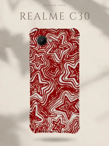 Чехол на Realme C30 Звезды Madam Case