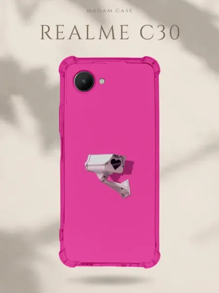 Чехол на Realme C30 Камера Madam Case