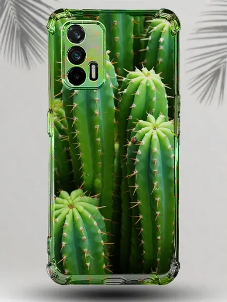 Чехол на Realme GT с принтом кактус SteepCase