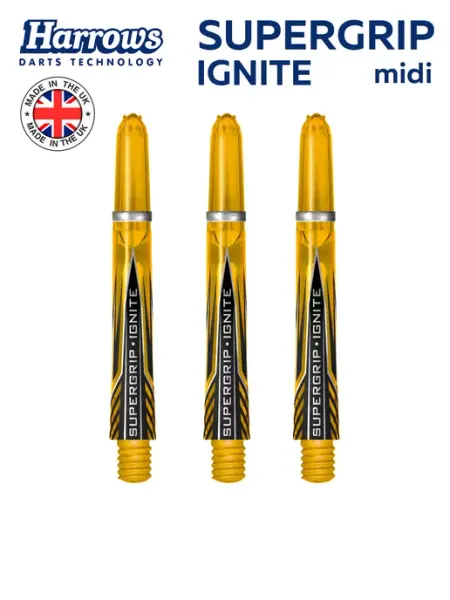 Harrows Хвостовики для дротиков "Supergrip Ignite" midi