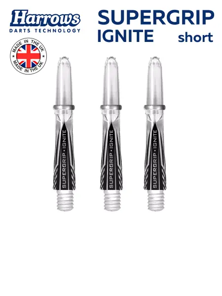 Harrows Хвостовики для дротиков "Supergrip Ignite" short