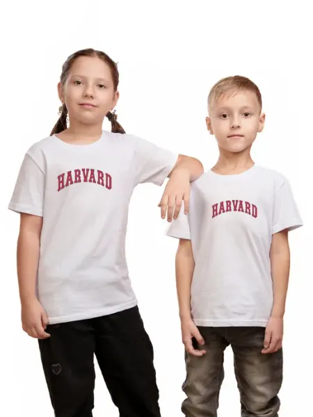 ФутKids Футболка детская надпись HARVARD