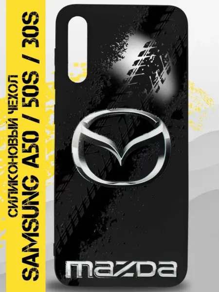 Чехол на Samsung A50 с автомобильным принтом Mazda GOODYFON