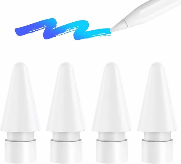 Apple Pencil Tips насадка для стилусов Apple универсальные 4 шт в комплекте pencil