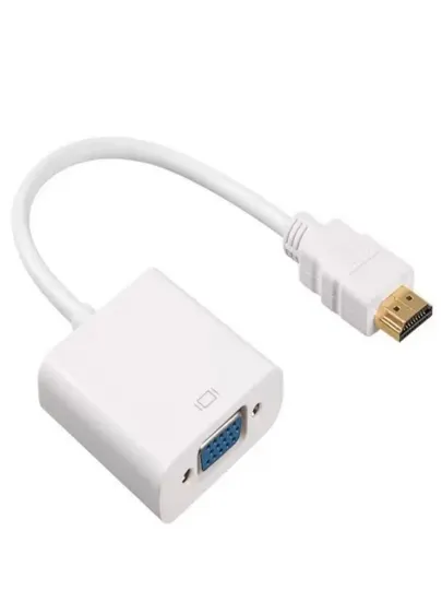 Адаптер HDMI-VGA с аудиокабелем, надежное решение для мониторов и других устройств