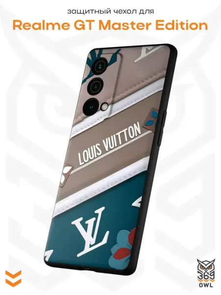 Чехол на realme GT Master Edition в стиле Louis Vuitton OWL369