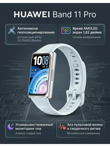 Умный браслет Band 11 Pro Blue Huawei