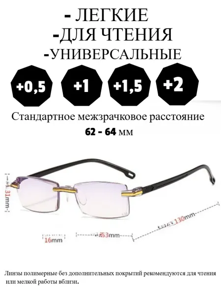 HESH Очки для чтения корригирующие