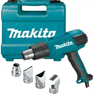Фен строительный с регулировкой температуры Makita HG6031VK с кейсом