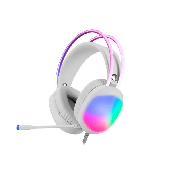 Наушники игровые проводные с микрофоном MARVO HG8959 накладные полноразмерные с подсветкой