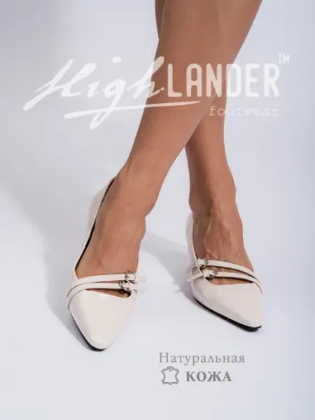 Highlander Туфли кожаные на каблуке
