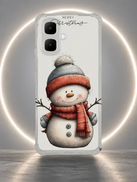 Чехол на Infinix Smart 10 4G с принтом новый год NastishkaCase