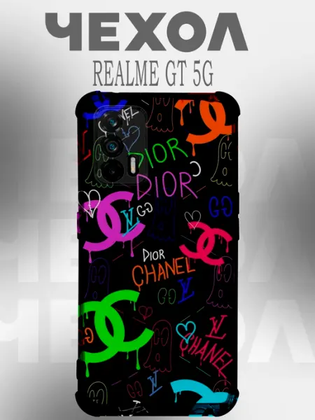 Чехол на Realme Gt 5G с принтом y2k PHONE&STYLE