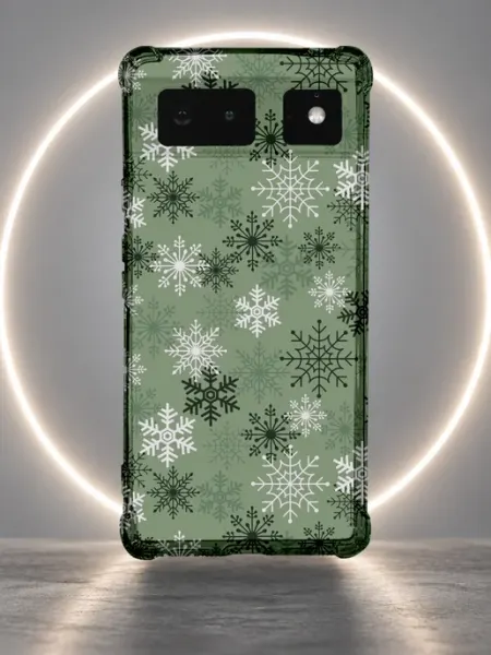 Чехол на Pixel 6 с принтом зимний NastishkaCase