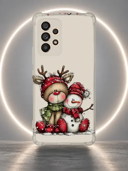 Чехол на Samsung A53 с принтом новый год NastishkaCase