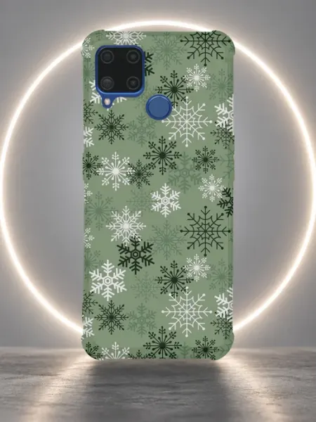 Чехол на Realme C15 с принтом зимний NastishkaCase