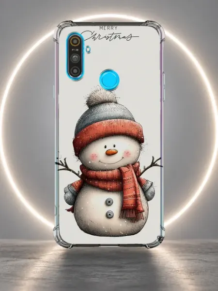Чехол на Realme C3 с принтом новый год NastishkaCase