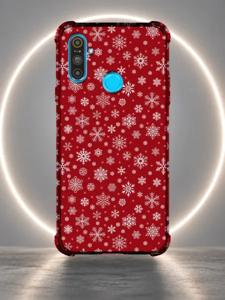 Чехол на Realme C3 с принтом зимний NastishkaCase