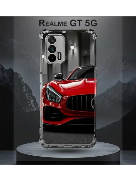 Чехол на Realme GT с принтом мерседес NastishkaCase
