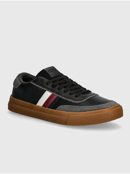 TOMMY HILFIGER Кеды кожаные