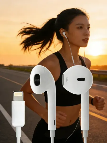 Наушники проводные для iPhone EarPods Lightning