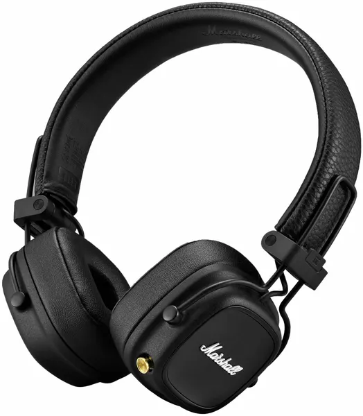 Беспроводные наушники Marshall Major 4 black, накладные, Bluetooth 5.0, 80 ч работы