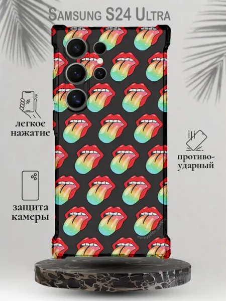 Чехол на Samsung S24 Ultra с принтом Яркий узор SteepCase