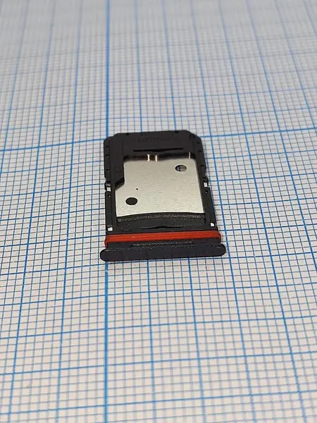Держатель SIM-карты Tecno Spark 9 Pro (черный) контейнер лоток слот