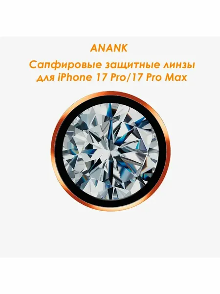 Защитные линзы на камеру для iPhone 17 Pro/17 Pro Max