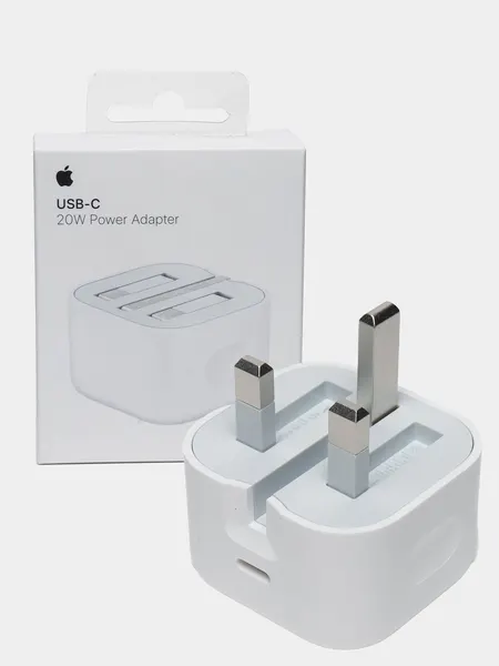 Оригинальный зарядник питания для iPhone USB-C 20 Вт, головка, Молочный Type-C 20W