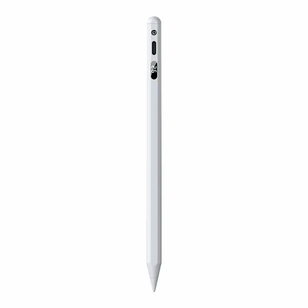 Стилус Dux Ducis SP-06, с индикацией заряда, для Apple iPad (от 2018г. и выше) белый