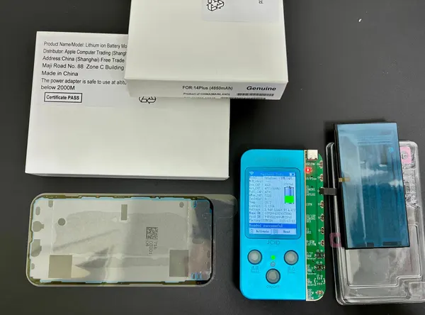 Аккумулятор SUNWODA для iPhone 14 Plus (с привязкой) 4850 mAh (коробка)