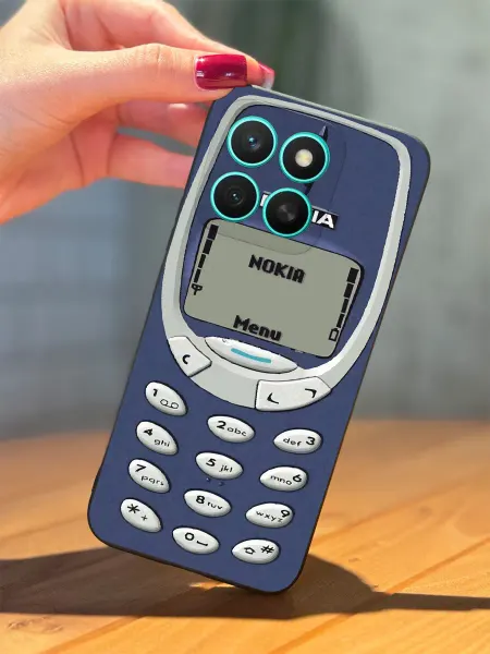 PBl store Чехол на Honor X8c с принтом Nokia