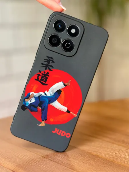 PBl store Чехол на Honor X7C с принтом Дзюдо