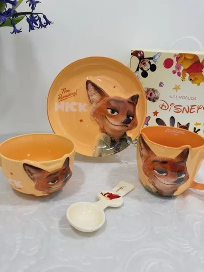 Набор керамической посуды Judy Hopps, для детей