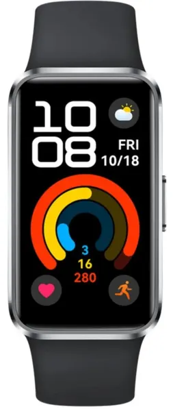 Фитнес-браслет HUAWEI Band 10, AMOLED-дисплей, 180 мА·ч, черный