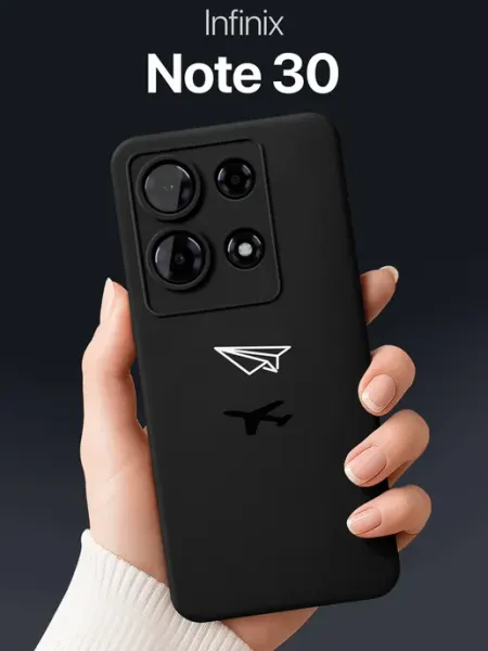 Чехол на Infinix NOTE 30 с самолетом SCDesign