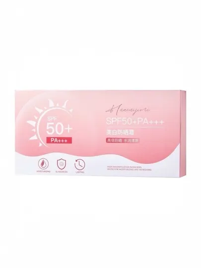 Huacnyimi SPF50+ PA+++ отбеливающий солнцезащитный крем для защиты кожи от солнца