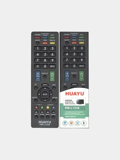 Пульт универсальный для телевизора Sharp от фирмы Huayu модель RM-L1238