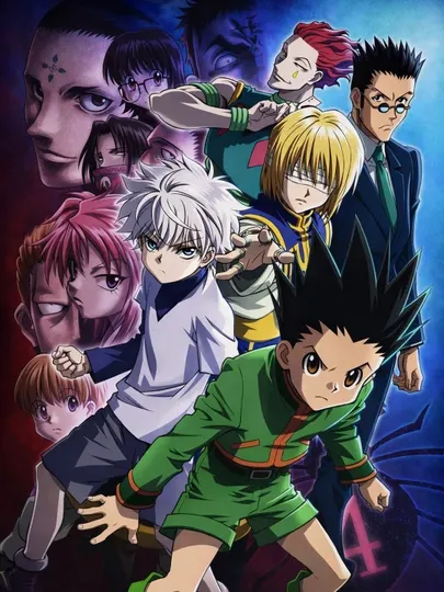 Hunter x Hunter Аниме Постеры Плакаты ламинированные А4 формата