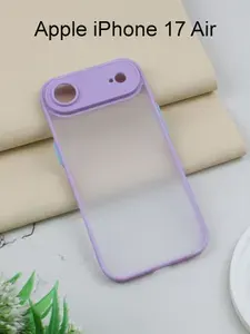 Чехол для iPhone 17 Air, защита камеры, фиолетовый