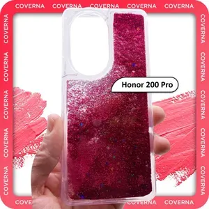 Чехол силиконовый переливашка на Huawei Honor 200 Pro, для Хонор 200 Про