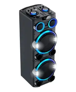 Напольная светящаяся беспроводная колонка Mivo MD-105 с караоке/4000Вт/FM/Bluetooth с проектором/ Только от сети 220V