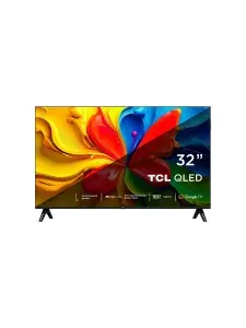 TCL Телевизор 32S4K-RU, QLED, SMART TV, Google TV 32″ HD, черный