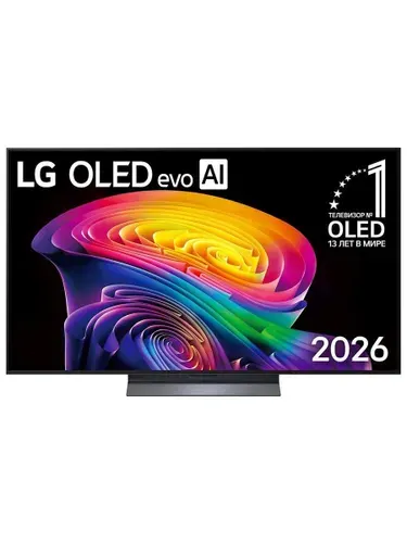 LG Телевизор OLED55C6RLA.ARU 55″ Ultra HD, черный