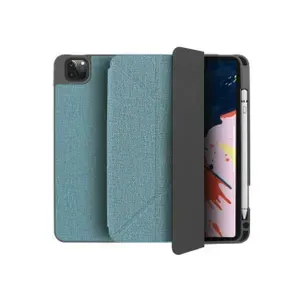 Чехол G-Case iPad 9.7" с держателем для Apple Pencil Y-сложение + Camera Fold зеленый Denim Classic Plus