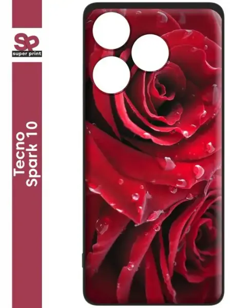 Матовый чехол на Tecno Spark 10 SuperPrint