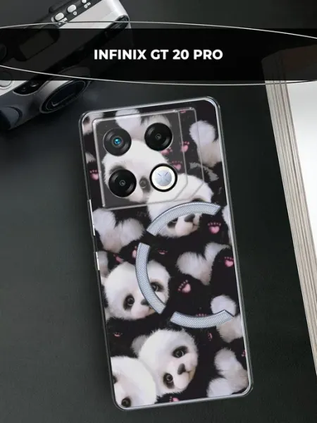 Чехол на GT 20 Pro панда Infinix
