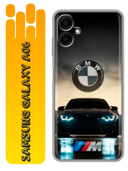 Чехол на Samsung Galaxy A06 BMW БМВ (мужской) 360skin